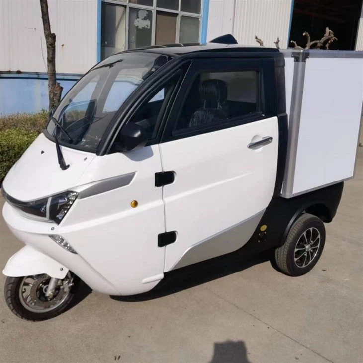 COC Logistics Transport Van Tricycles Tiny Mini Car For Cargoes